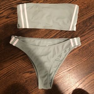 Cute and girly bikini set from pacsun